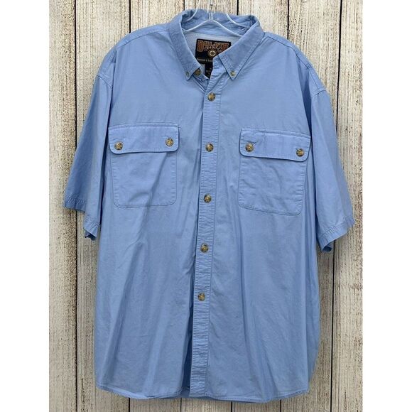 Duluth Trading Men's XL Outdoor Shirt Button Down‎ Vented Mesh Casual Fit - Picture 1 of 7